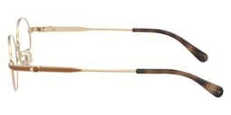 Coach Frame HC5189TD in Shiny Light Gold 9005 (9005), side profile view