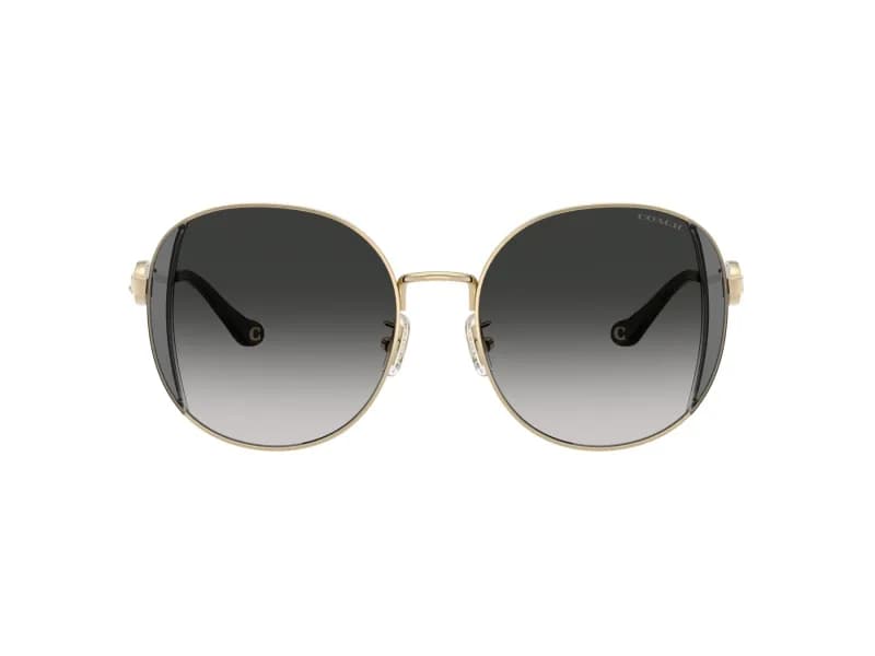 Coach Sunglasses HC7176B in 90053C (90053C), straight front view