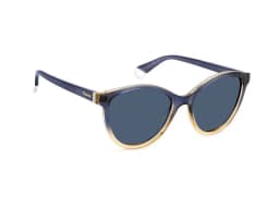 Polaroid Sunglasses PLD 4133/S/X in Azul (YRQ), front three-quarter view