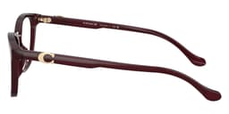 Coach Frame HC6272U in Milky Merlot (5915), side profile view