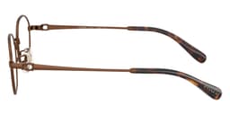 Coach Frame HC5194TD in Satin Bronze (9410), side profile view
