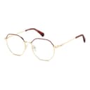 Polaroid Frame PLD D555 in GOLD BURGUNDY, three quarter view
