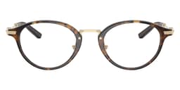 Coach Frame HC6268D in Dark Tortoise (5120), straight front view