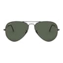 Ray-Ban Sunglasses RB3025IL in Black / Green (L2823)