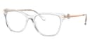 Coach Frame HC6176 in Clear (5111), front three-quarter view