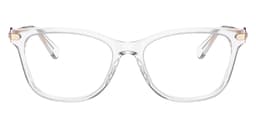 Coach Frame HC6176 in Clear (5111), straight front view