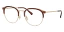 Coach Frame HC5193 in Satin Light Gold (9474), front three-quarter view