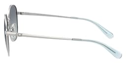 Coach Sunglasses HC7189 in Shiny Silver / Ocean Gradient 900119 (900119), side profile view
