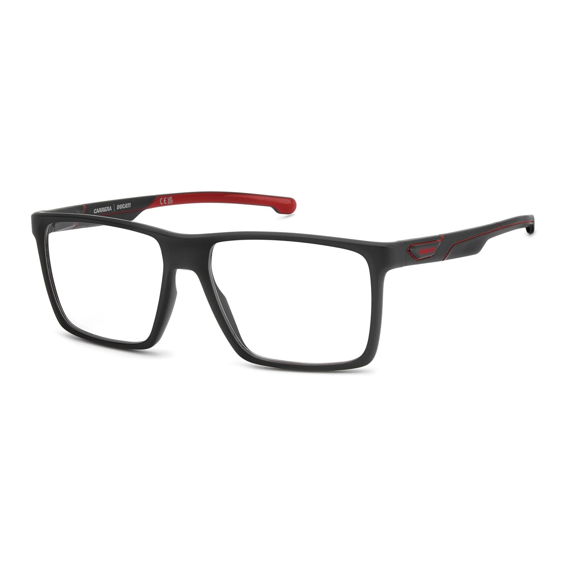 Carrera Ducati Frame CARDUC 058 in MATTE BLACK, three quarter view