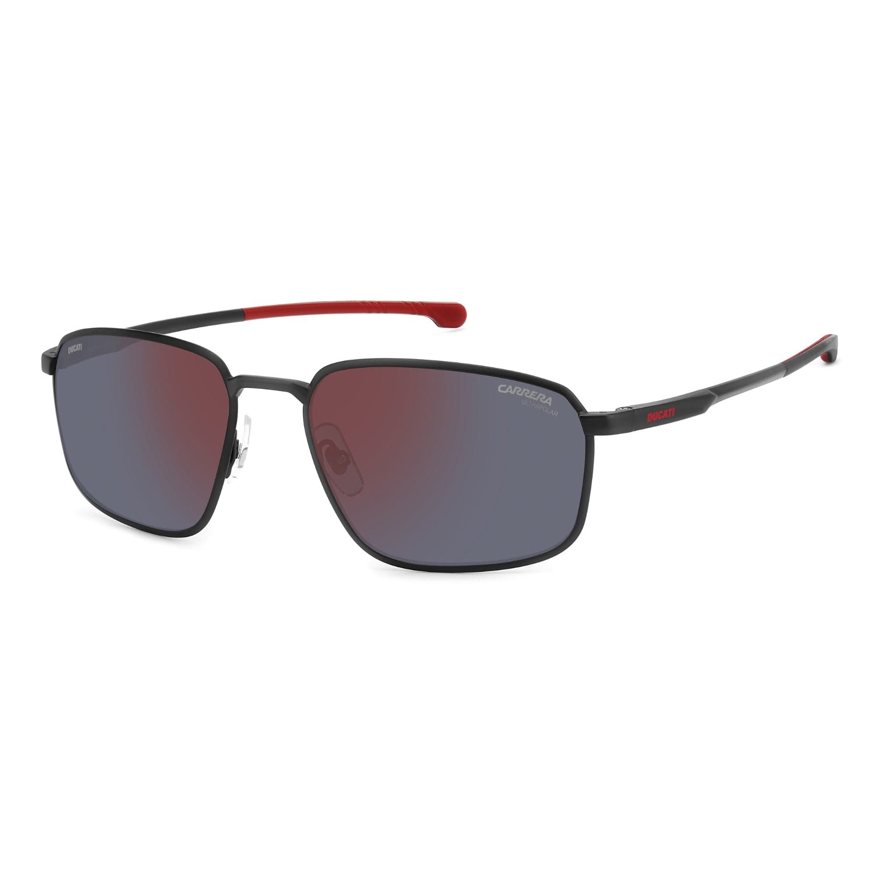 Carrera Ducati Sunglasses CARDUC 052/S in MATTE BLACK, three quarter view