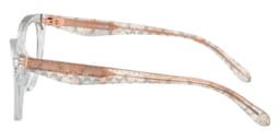 Coach Frame HC6289U in Transparent Gray 5935 (5935), side profile view