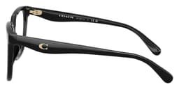 Coach Frame HC6271U in Black (5002), side profile view