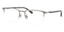 Coach Frame HC5208TD in Shiny Gunmetal 9344 (9344), front three-quarter view