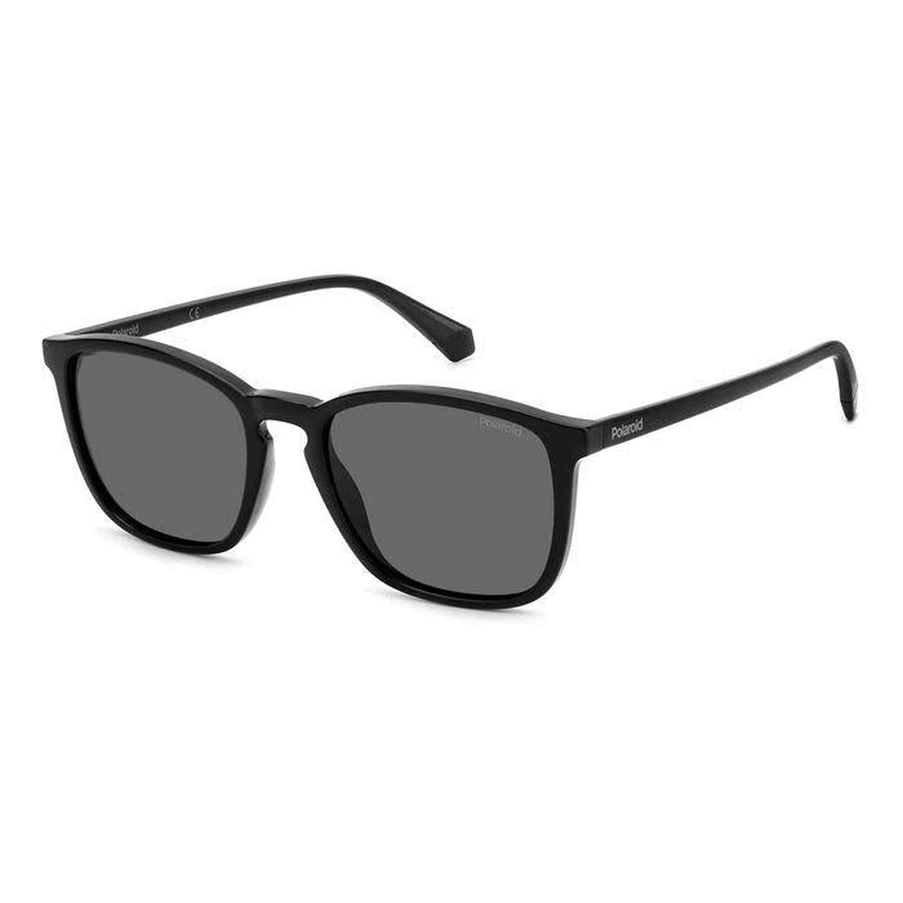 Polaroid Sunglasses PLD 4139/S in BLACK, three quarter view