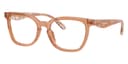 Coach Frame HC6288U in Transparent Brown 5937 (5937), front three-quarter view