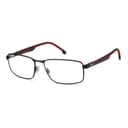 Carrera Frame 8913 in MATTE BLACK RED, three quarter view