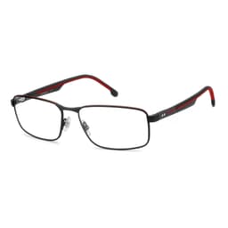 Carrera Frame 8913 in MATTE BLACK RED, three quarter view