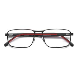 Carrera Frame 8913 in MATTE BLACK RED, folded