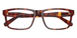 Coach Frame HC6292U in Walnut Tortoise 5938 (5938), straight front view