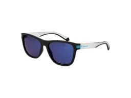 Polaroid Sunglasses PLD 2138/S in Negro (0VK), front three-quarter view