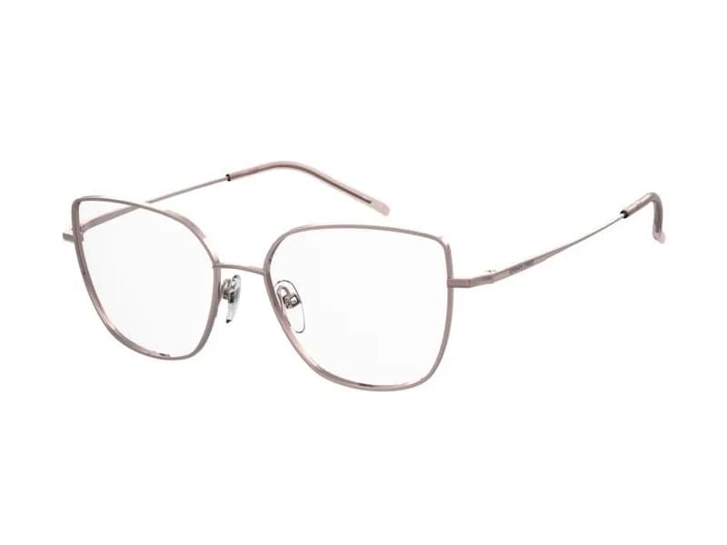 Seventh Street Frame 7A 591 in Rosa (35J), front three-quarter view