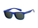 Polaroid Sunglasses PLD 8035/S in Azul (PJP), front three-quarter view