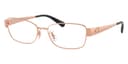 Coach Frame HC5201 in Shiny Rose Gold 9407 (9407), front three-quarter view