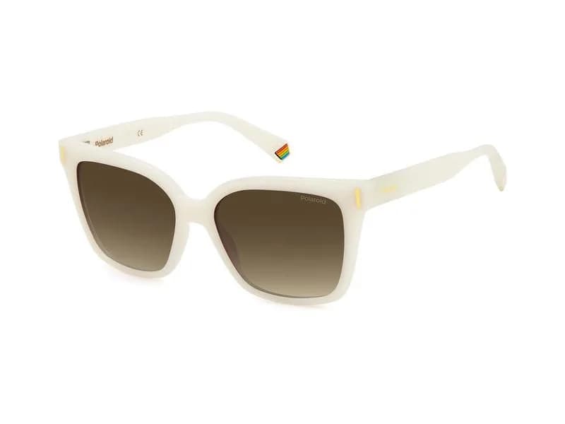 Polaroid Sunglasses PLD 6192/S in Blanco (VK6), front three-quarter view