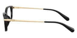 Coach Frame HC6287U in Black 5002 (5002), side profile view