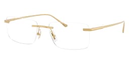 Coach Frame HC5196TD in Shiny Gold (9441), front three-quarter view