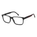Carrera Frame 8922 in MATTE BLACK RED, three quarter view