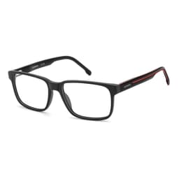 Carrera Frame 8922 in MATTE BLACK RED, three quarter view