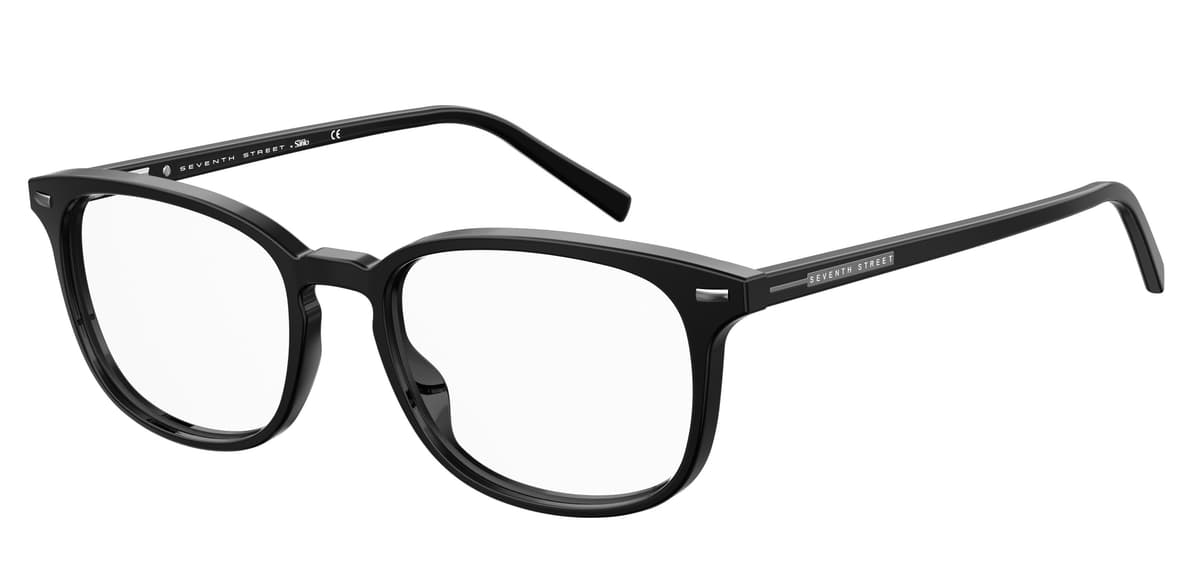 Seventh Street Frame 7A 064 in Black (807), front three-quarter view