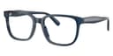 Coach Frame HC6291U in Transparent Dark Blue 5757 (5757), front three-quarter view