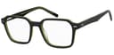 Seventh Street Frame 7A 135 in Black Green (7ZJ), front three-quarter view