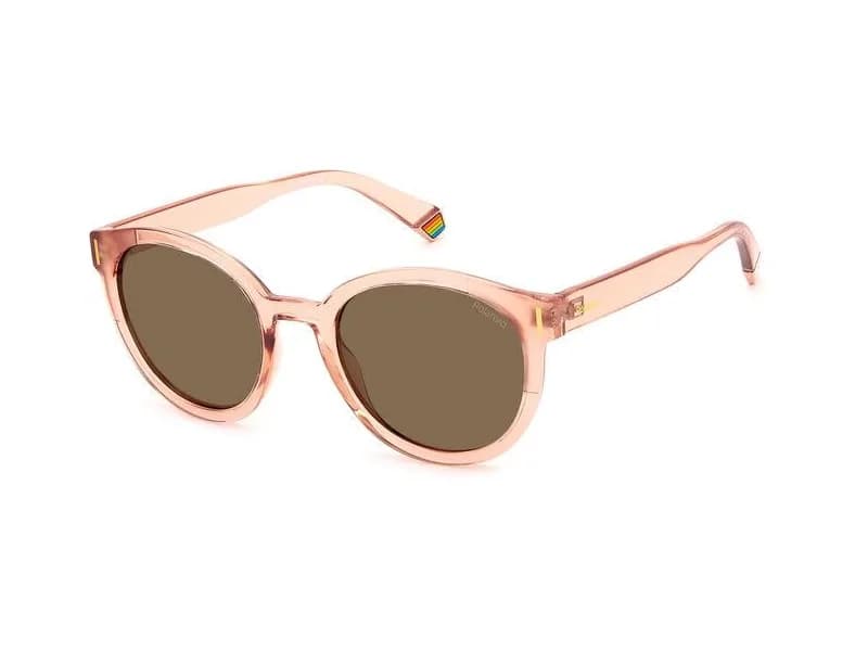 Polaroid Sunglasses PLD 6185/S in Rosa (35J), front three-quarter view