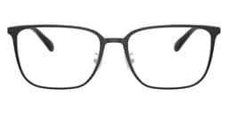 Coach Frame HC5195TD in Matte Black (9003), straight front view