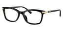 Coach Frame HC6219U in Black (5002), front three-quarter view