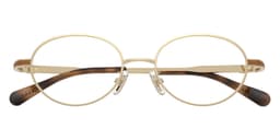 Coach Frame HC5189TD in Shiny Light Gold 9005 (9005), straight front view