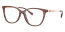 Coach Frame HC6297D in Transparent Teal 5947 (5947), front three-quarter view