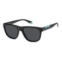 Polaroid Sunglasses PLD 2163/S in MATTE BLACK, three quarter view