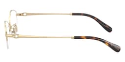 Coach Frame HC5207TD in Shiny Light Gold 9005 (9005), side profile view