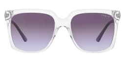 Vogue Eyewear Frame VO5476SB in Transparent / Violet Gradient Gray (W7454Q), straight front view