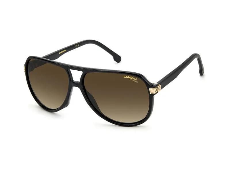 Carrera Sunglasses 1045/S in Negro (2M2), front three-quarter view