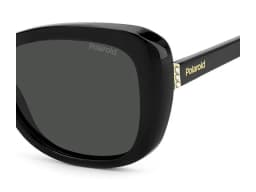Polaroid Sunglasses PLD 4132/S/X in Negro (807), side view