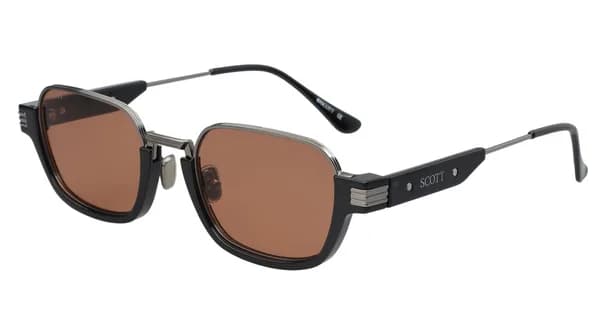 Scott Sunglasses SC3221 in Gunmetal (C3), front three-quarter view