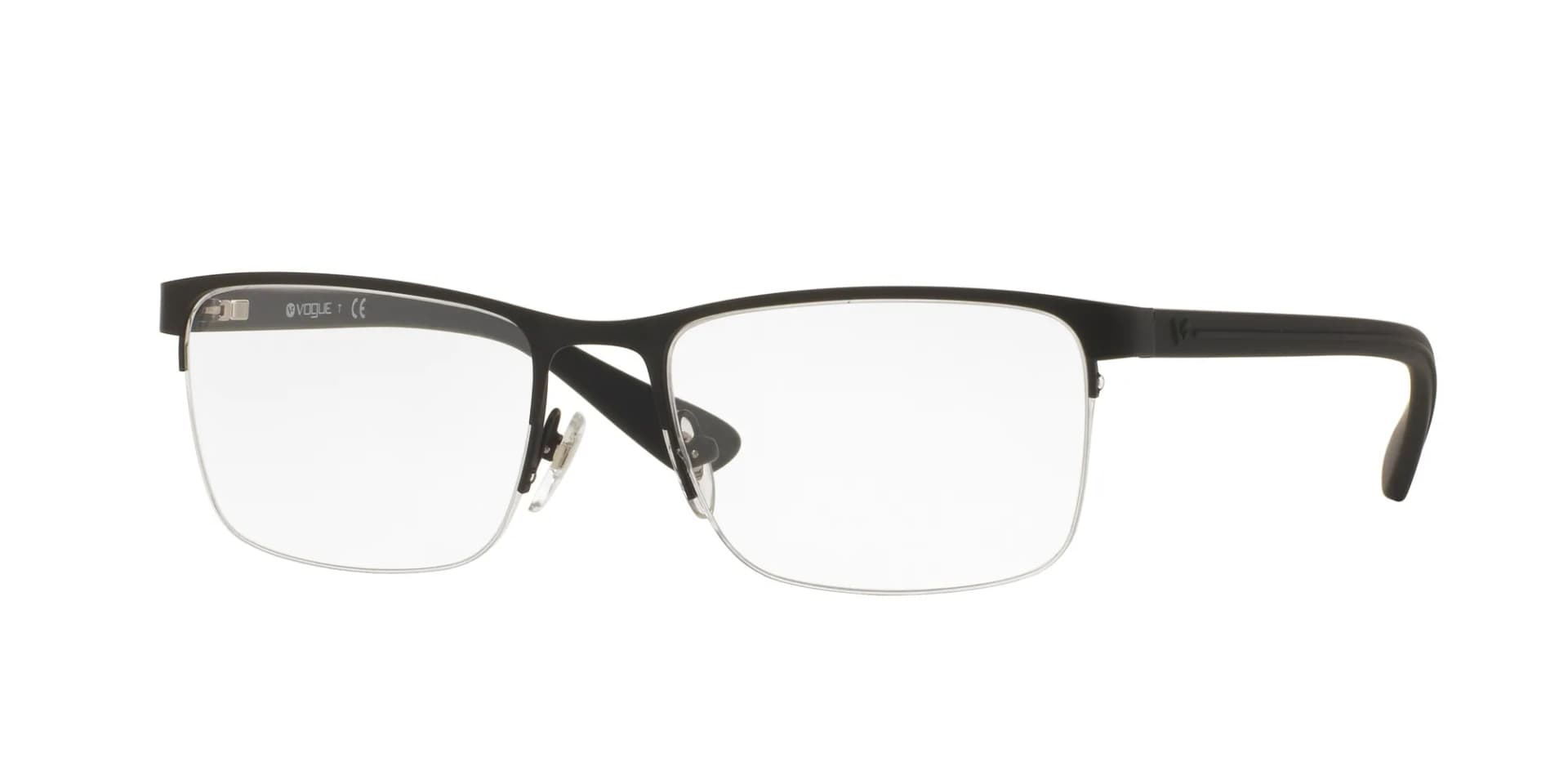 Vogue Eyewear Frame VO4003I in Matte Black (352S), front three-quarter view