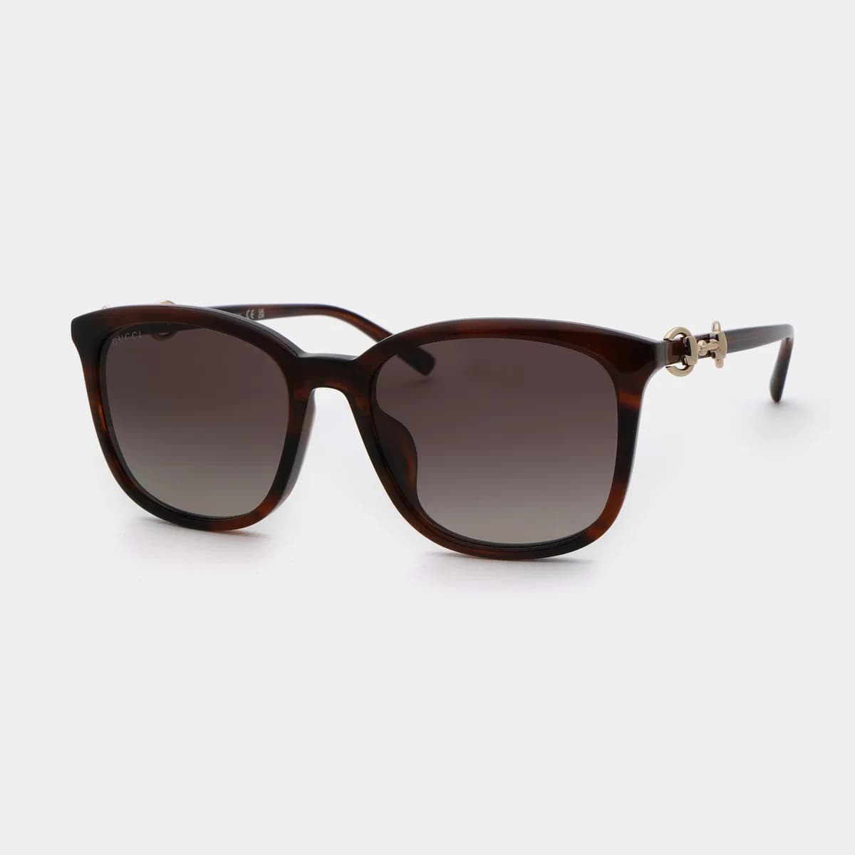 Gucci Sunglasses GG2057SK in Havana (002), front three-quarter view