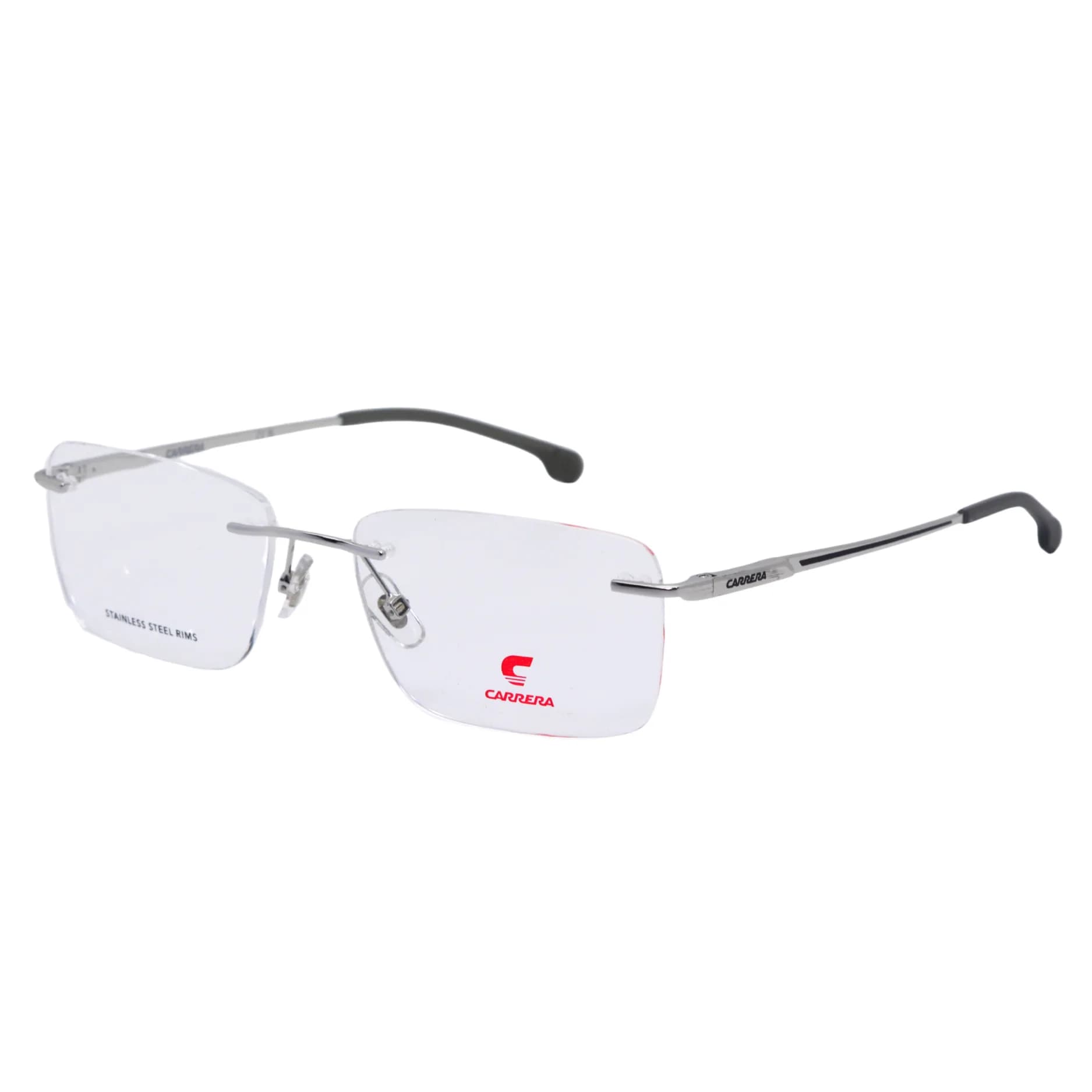 Carrera Frame 8919 in Silver (84J), front three-quarter view