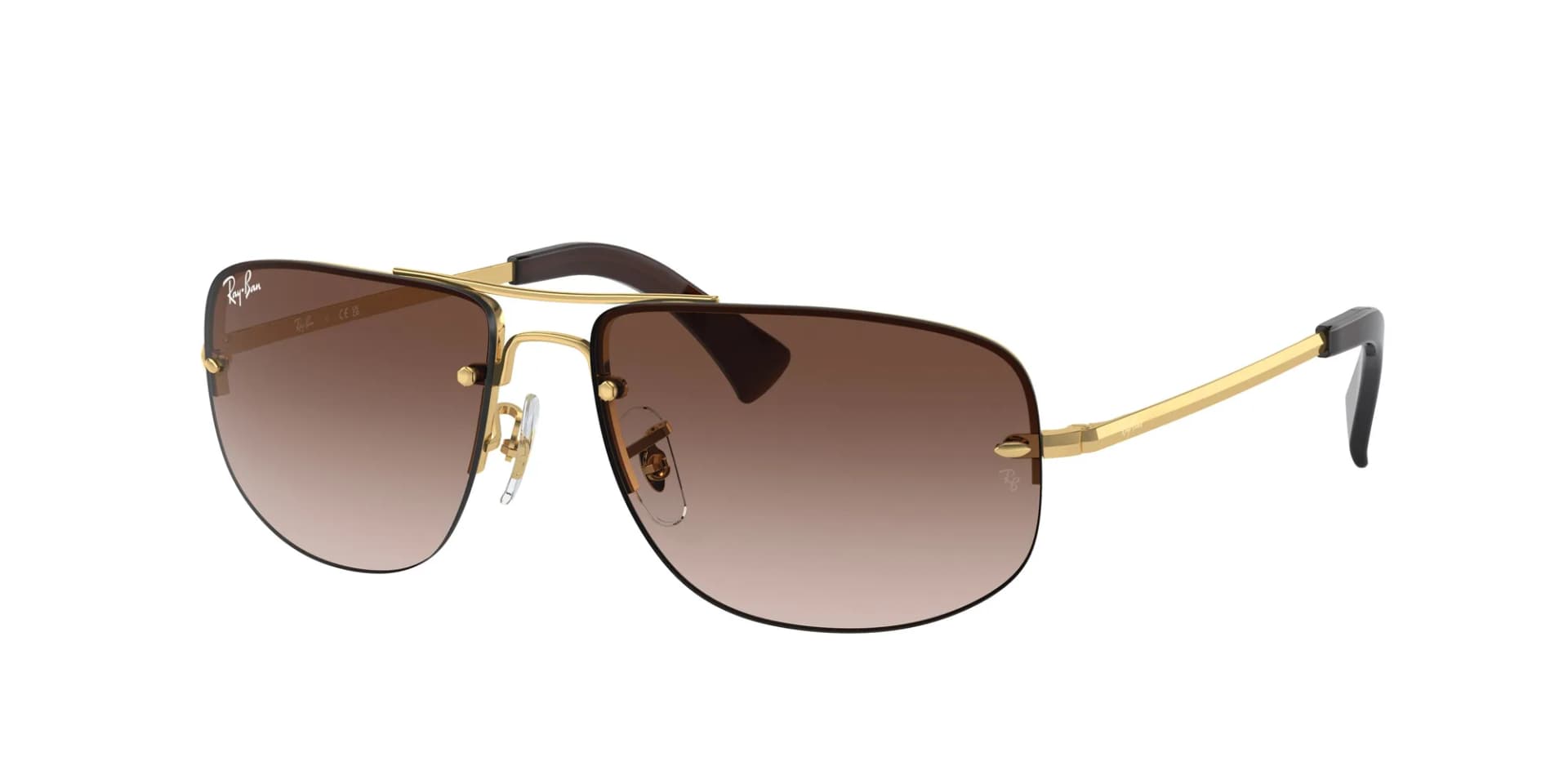 Ray-Ban Sunglasses RB3742I in 001/13 (001/13), front three-quarter view